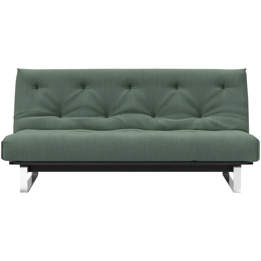Innovation Bettsofa Rehalp Grün Metall 200 cm 100 cm Verstellbare Lehne