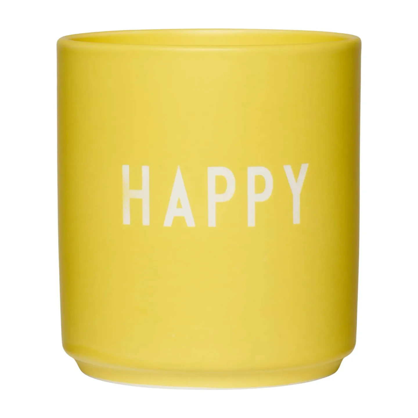 Design Letters Design Letters Lieblingsbecher 25cl Happy-yellow