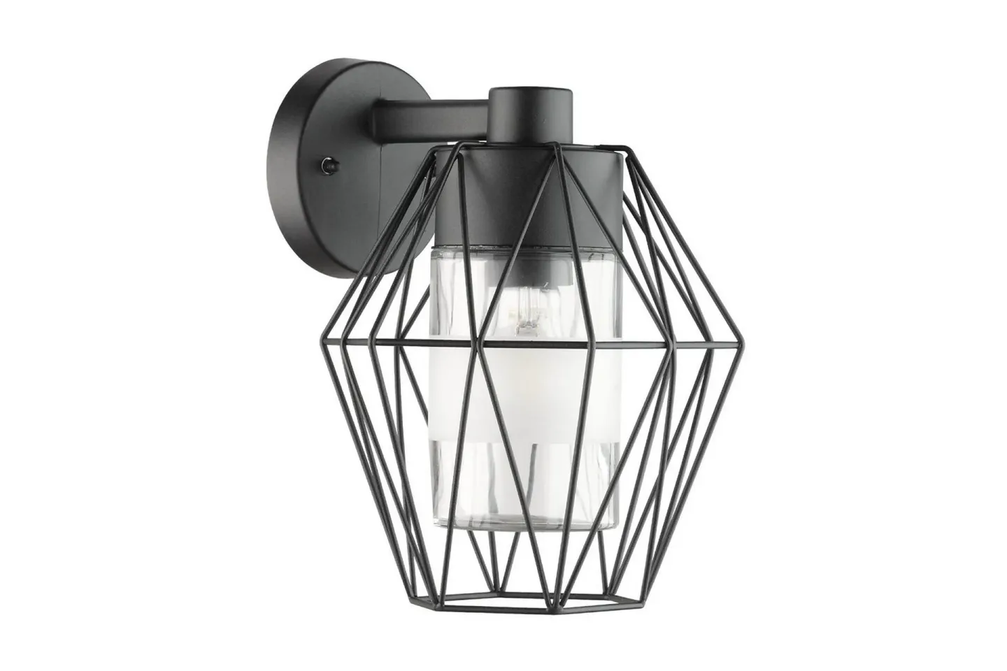 Vägglampa Utebelysning Eglo Canove - Svart