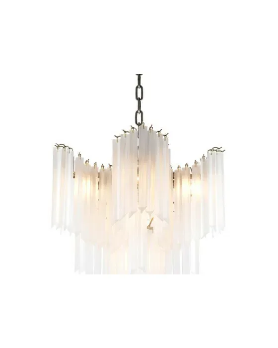 Pulsar Chandelier Frosted Glass