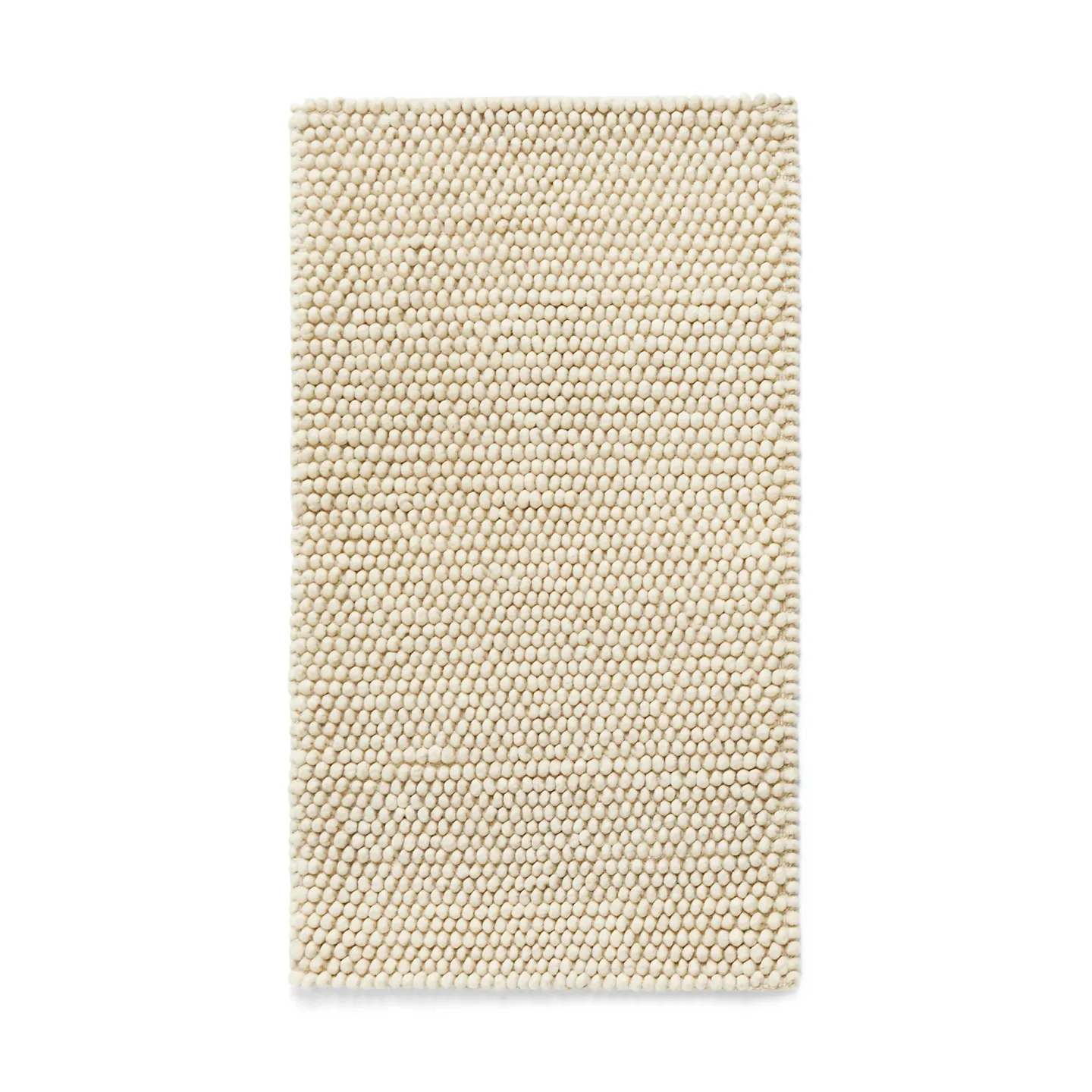 HAY Peas Wollteppich 80 x 140cm Soft grey