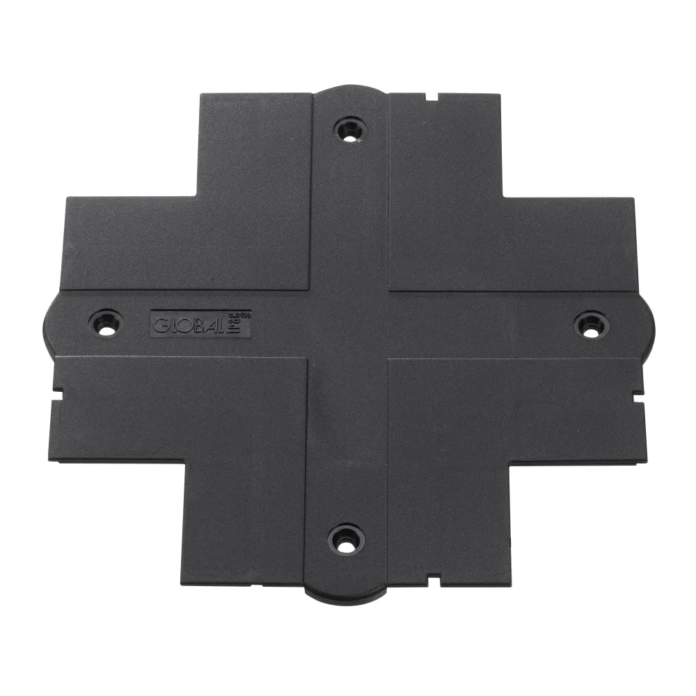 Global Trac Pro XTSF30-2 Skarvlock Infälld för XTS 34 -40 Svart
