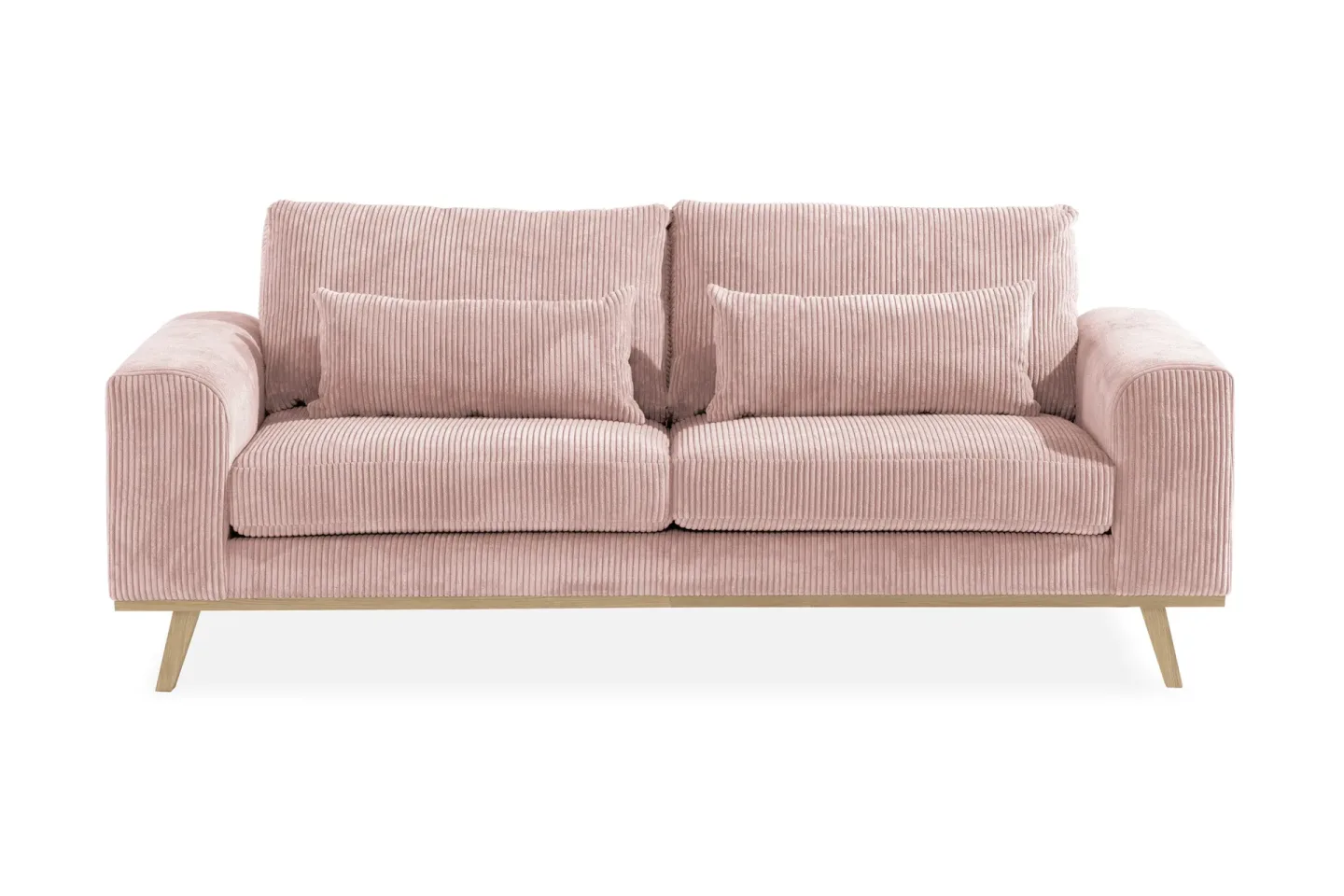 Copenhagen 2-sits Manchestersoffa - Rosa