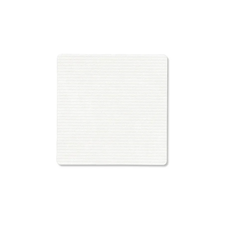 LIND DNA Corduroy Glasuntersetzer square Pure white