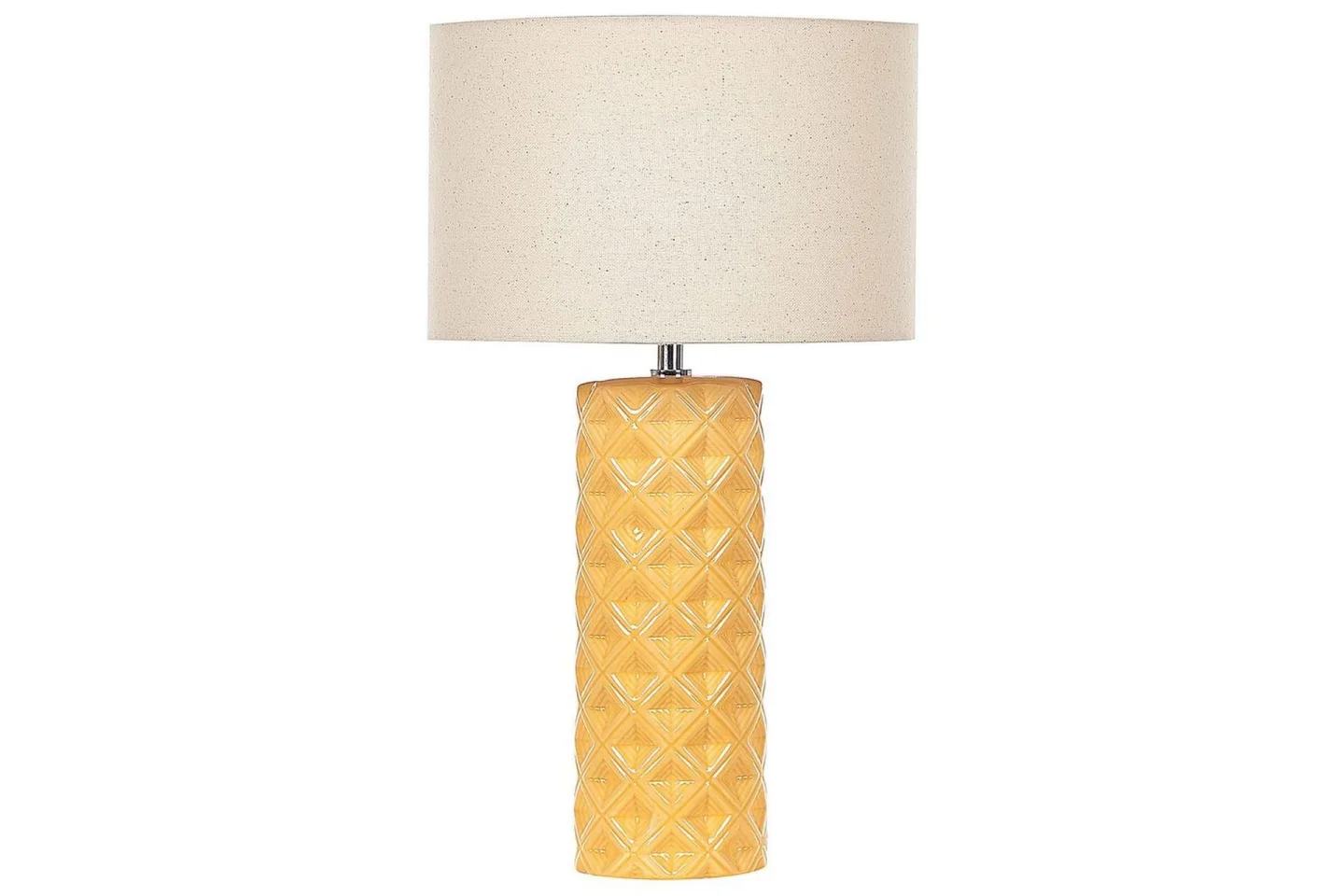 Dragonera Bordslampa 49 cm E27 - Gul/Beige