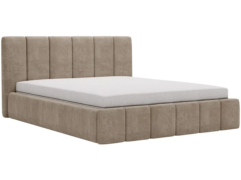 Bett CHIARA 160x200cm samt cappuccino
