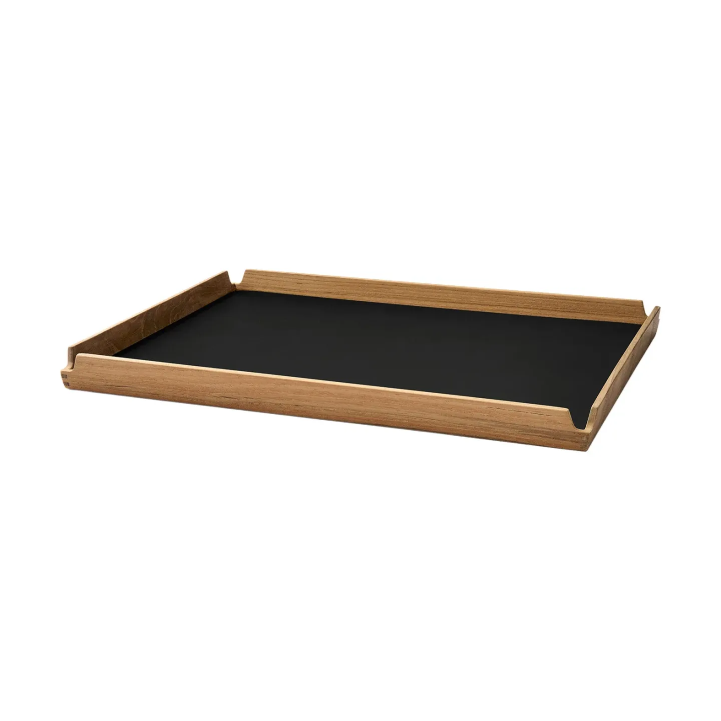 LIND DNA Airy Teak-Tablett square L Nupo black ink