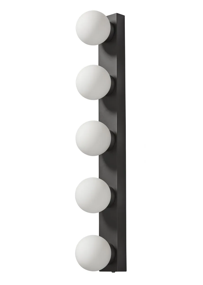 Armaturhantverk - Sandhamn 60cm - Badrumslampa - Svart