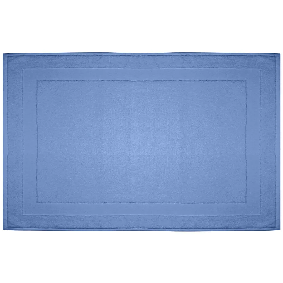 Badteppich Nea Indigo Baumwolle 50 x 75 cm Rechteckig