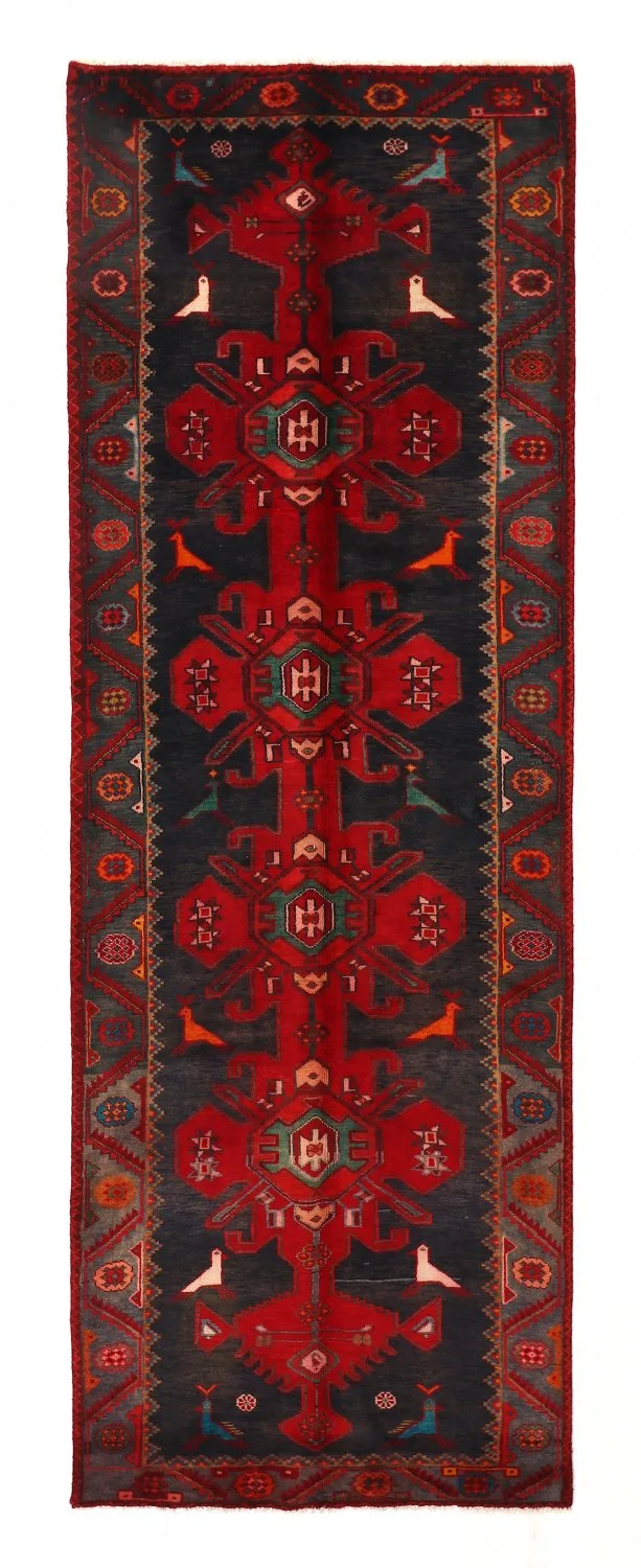 Orientalsk teppe Hamedan 305 x 105 cm