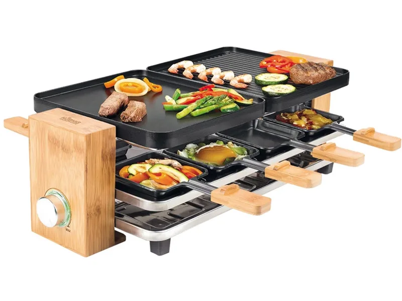KOENIG Elektrischer Raclettegrill BO2169 8 personen