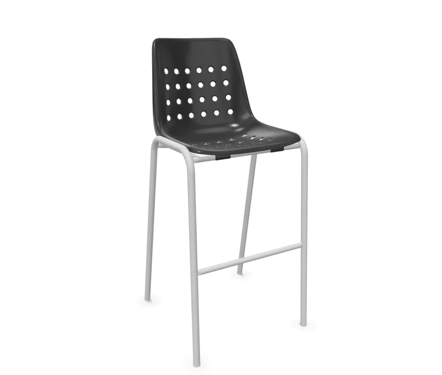 Schaffner Barstuhl Bermuda Grau | Schubiger Möbel