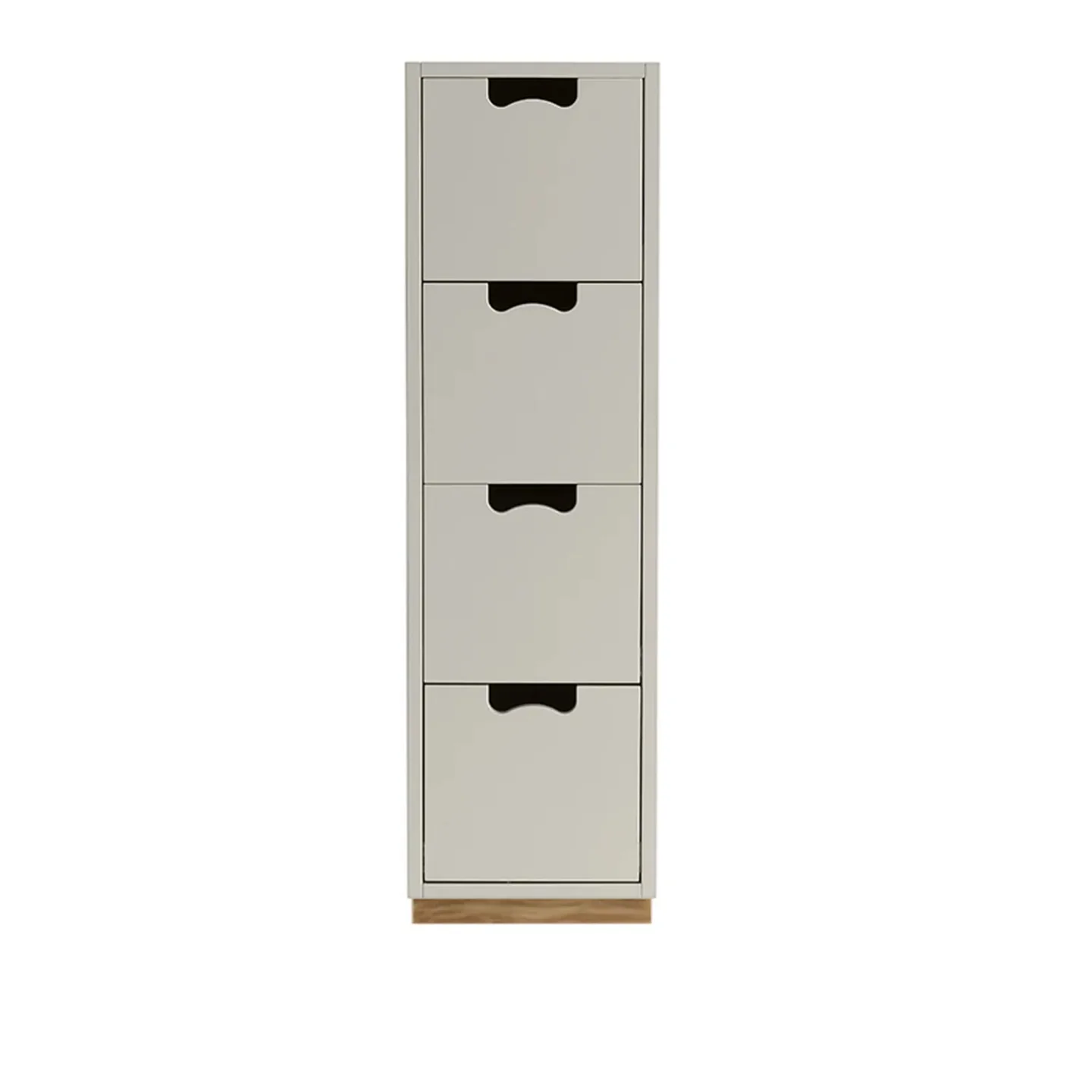 Asplund - Snow Drawer J4 - Light Grey, Eksockel - Byråer - Thomas Sandell & Jonas Bohlin - Grå - Trä