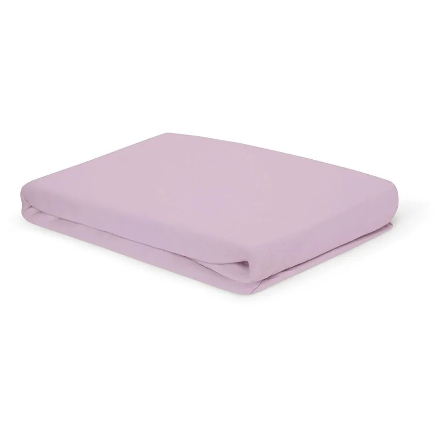 Living Home Fixleintuch Albany Lavender Baumwolle 120 x 200 cm