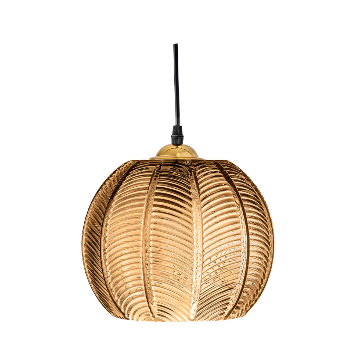 Adar Pendelleuchte Brown - Bloomingville - Wohnzimmer - Glas