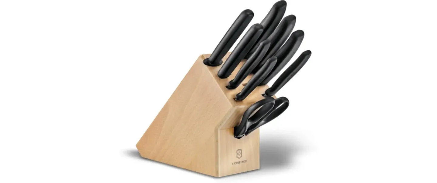 Alltron Messerblock-Set Mit Messer Swiss Classic 10-teilig, Nature Von Vic Beige | Schubiger Möbel