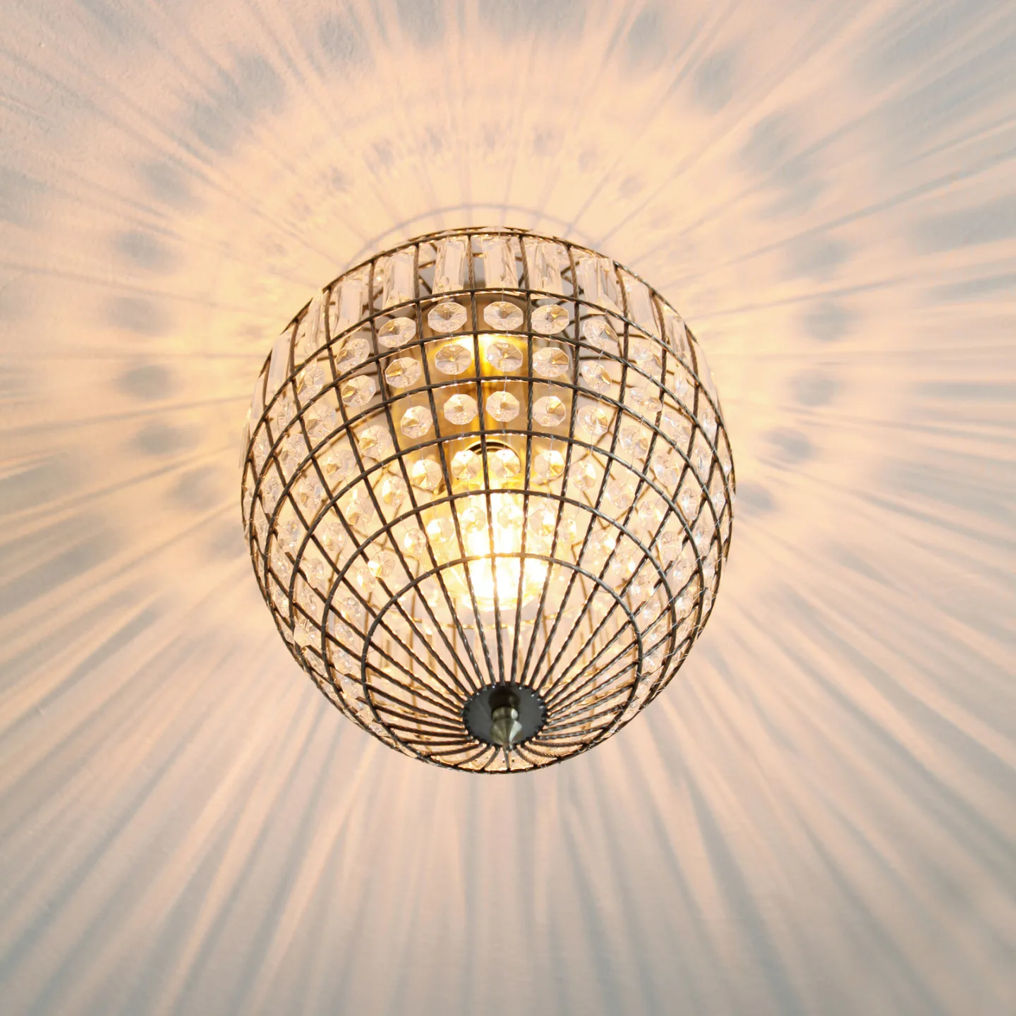 Amadeus Loftlampe Ø30 Antique - By Rydéns - Stue - Antik - Metal - Rund