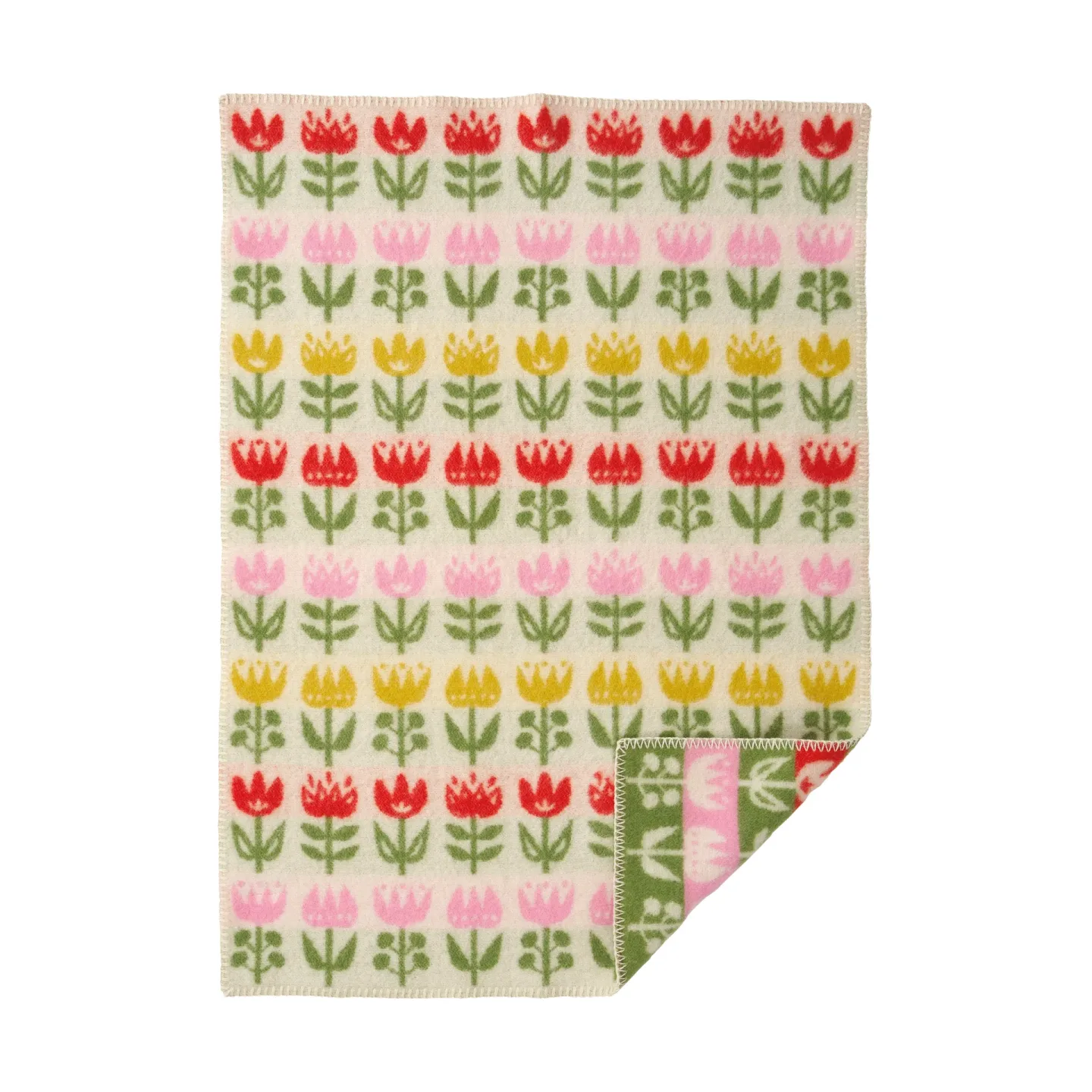 Klippan Yllefabrik Tulip barnfilt 65x90 cm Multi