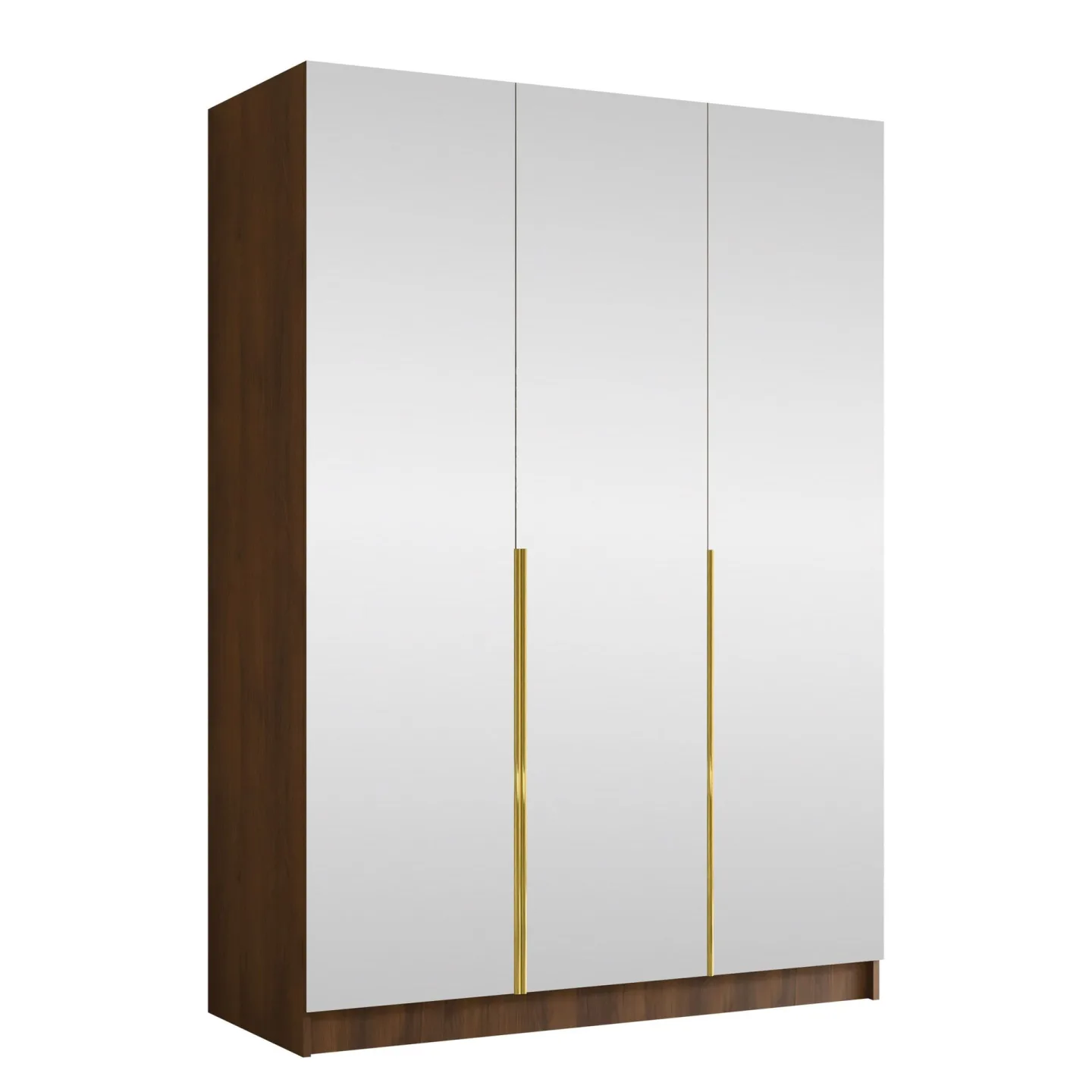 Herrljunga Garderob med Spegel 150x215 cm - Guld/Spegel