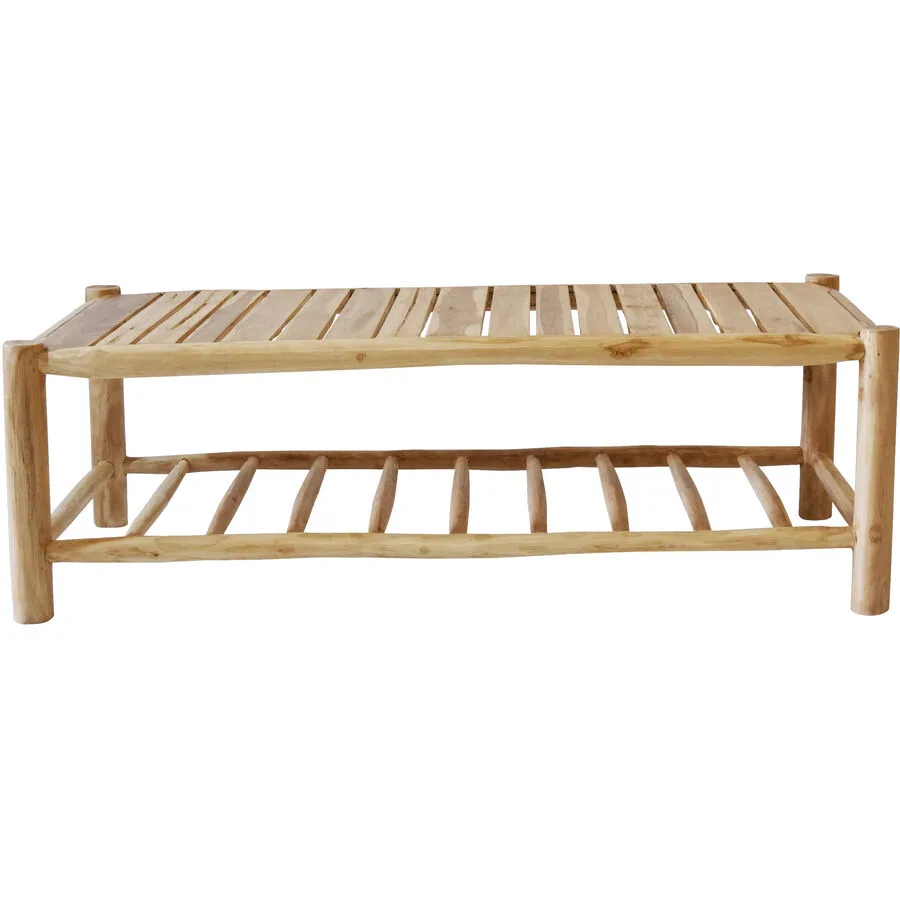 Salontisch Garda natur Teak B 140 T 70 cm