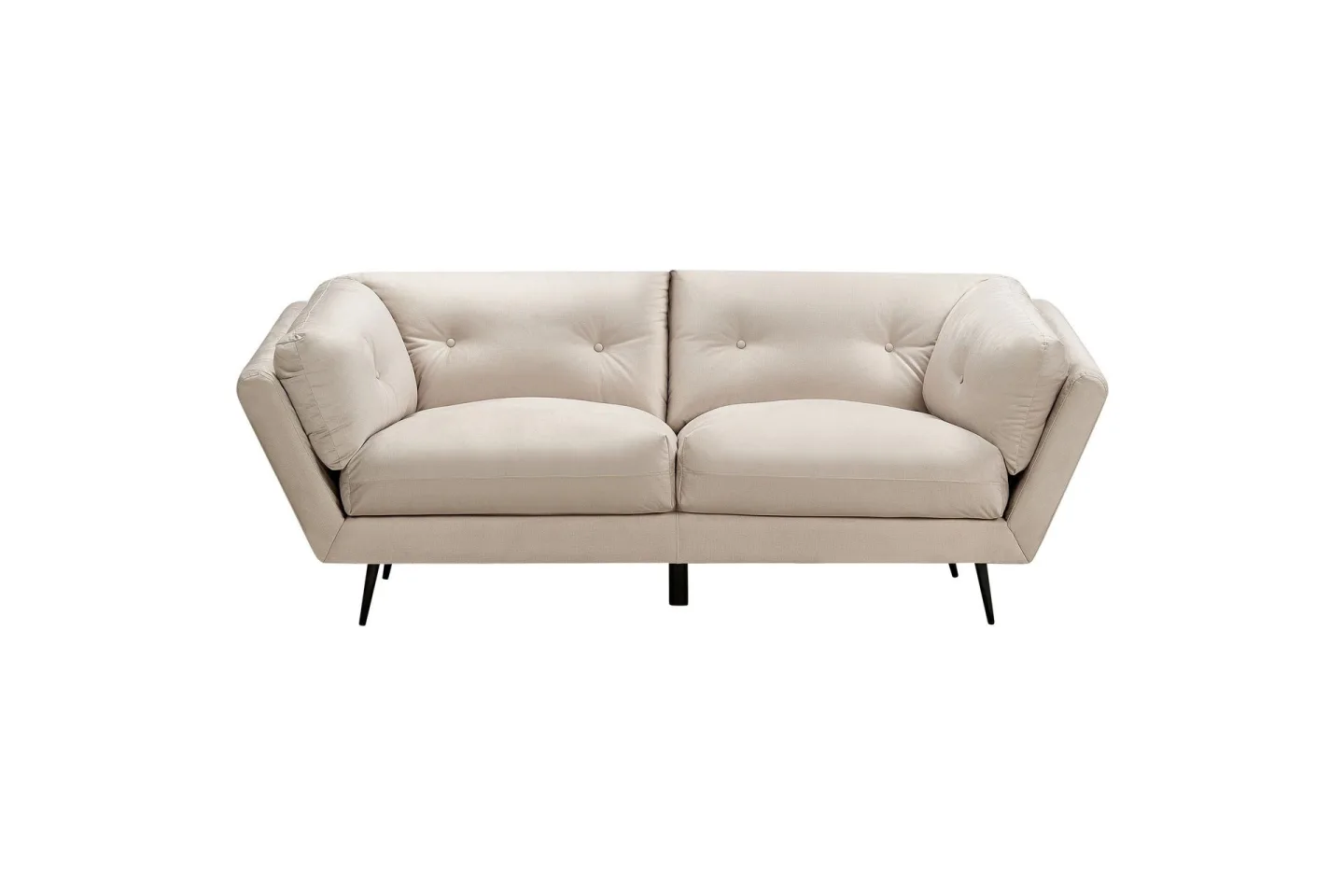 Lenvik Soffa 3-sits - Beige/Svart