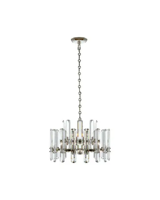 Bonnington Chandelier Polished Nickel