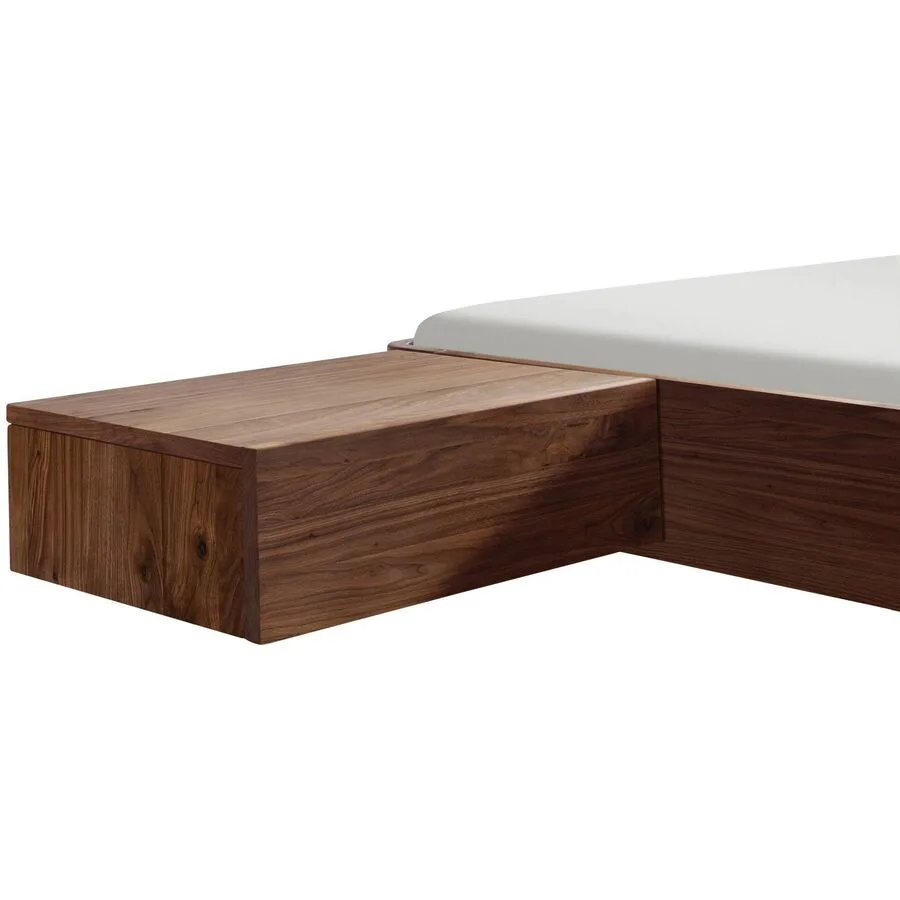 Hasena Nachttisch Naturo-Line Braun Holz 48 cm - Farbe: Nussbaum