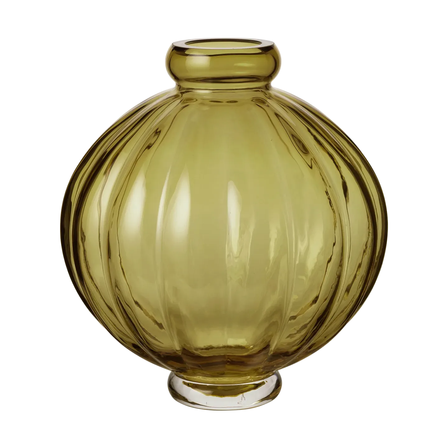 Louise Roe Balloon Vase 25cm Olive
