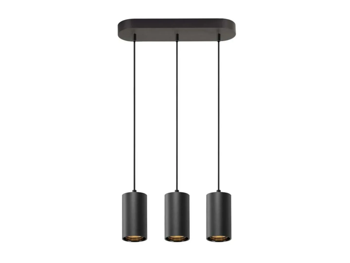 Asto Tube 3 Pendelleuchte Black - SLV - Esszimmer - Aluminium