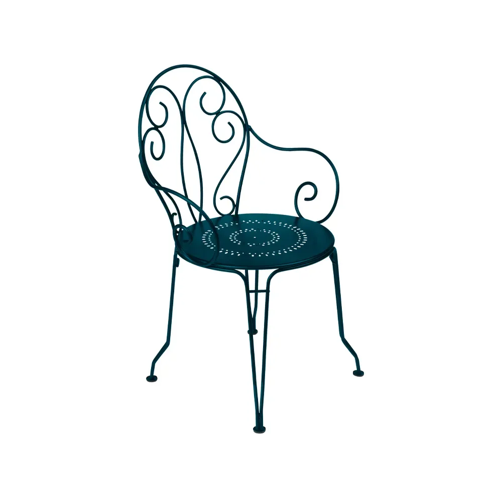 Fermob Montmartre karmstol Acapulco blue (blå)