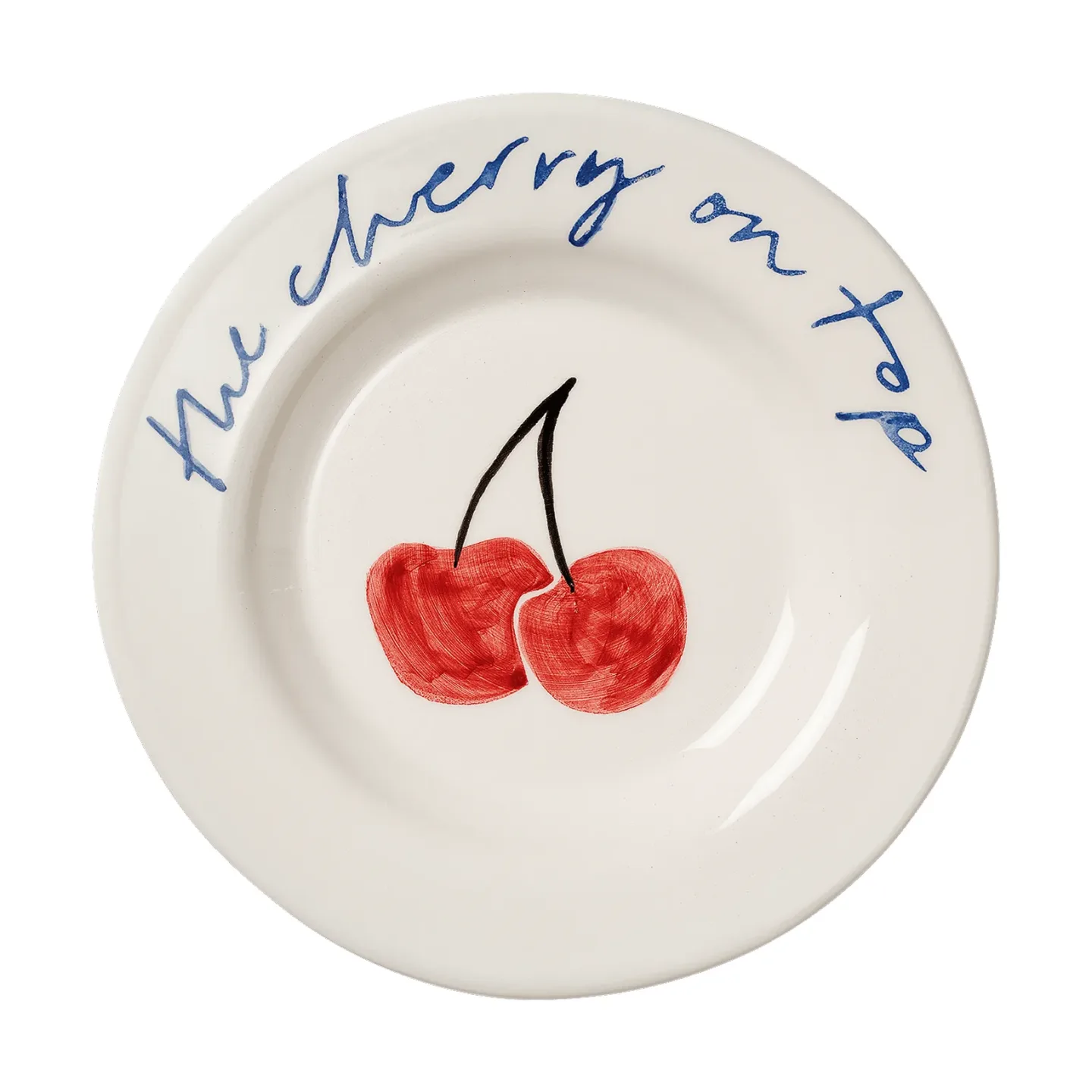 Pick a Poppy Cherry Tapasteller Rot, 15 cm