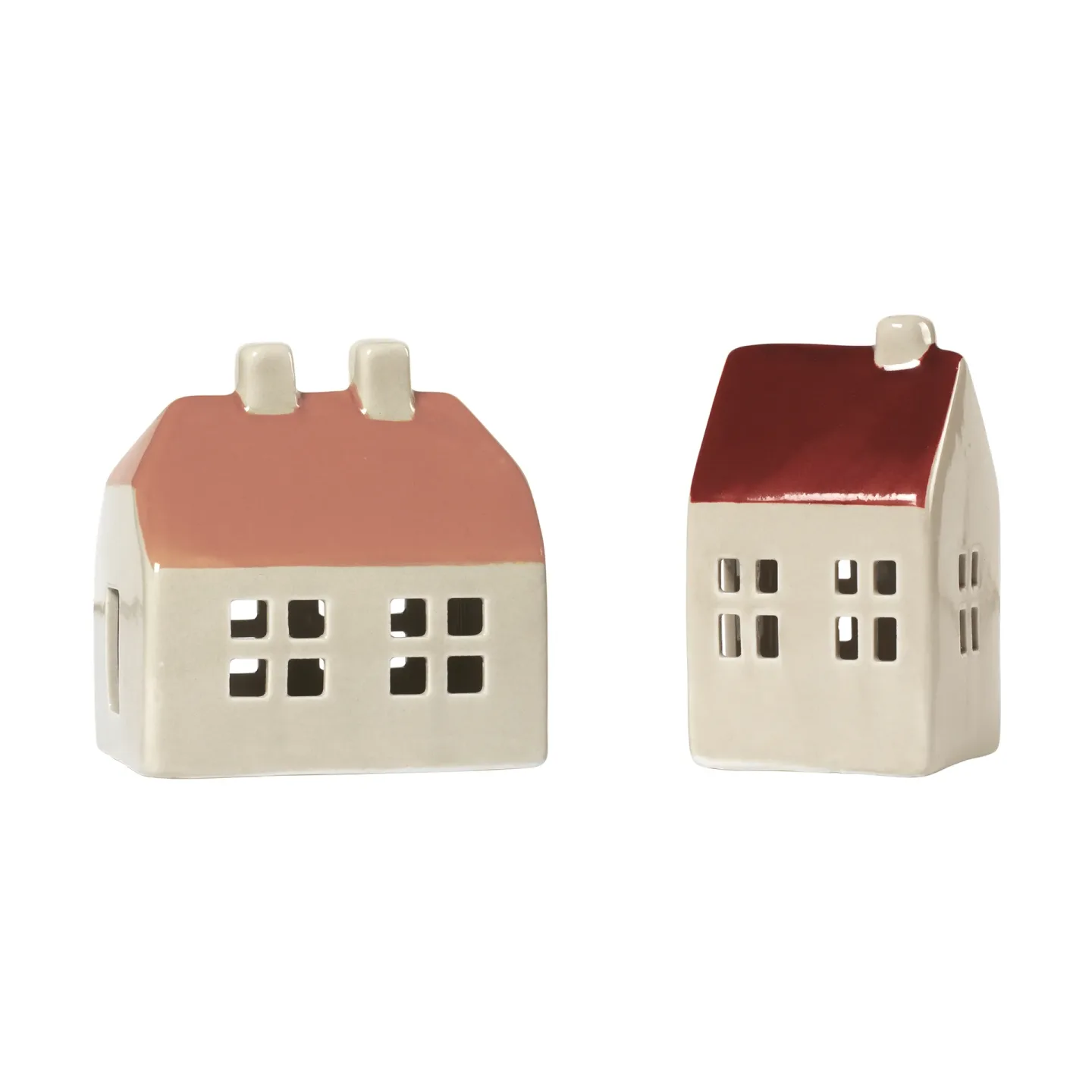 Broste Copenhagen Bo dekorationshus 2 delar Nut Brown