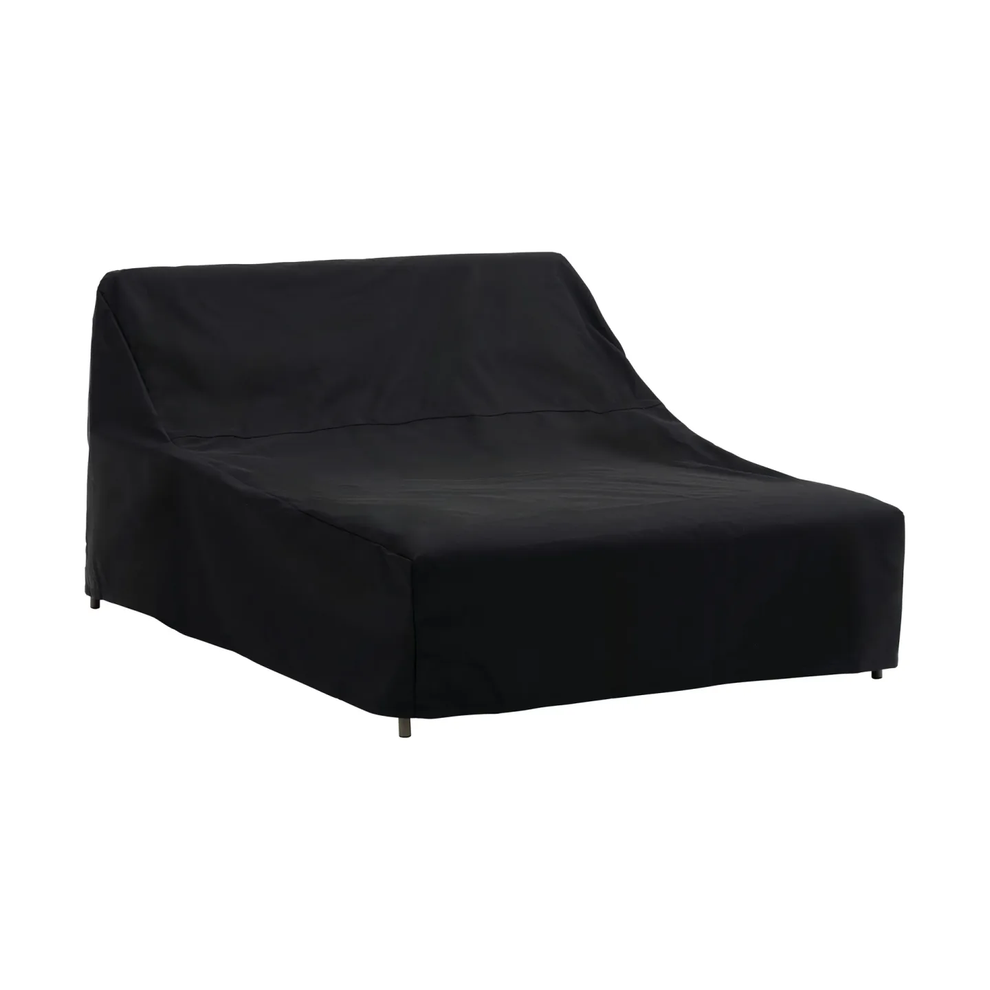 Muuto Settle Bezug für Loungeliege Schwarz