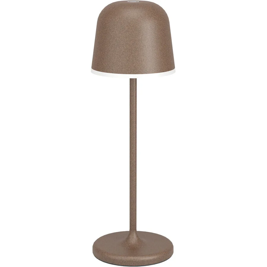 Eglo Aussenlampe Mannera Rot Aluminium/Stahl 34 cm - Farbe: rost - LED - Lichtfarbe: Warmweiss - LED Energiesparlampen