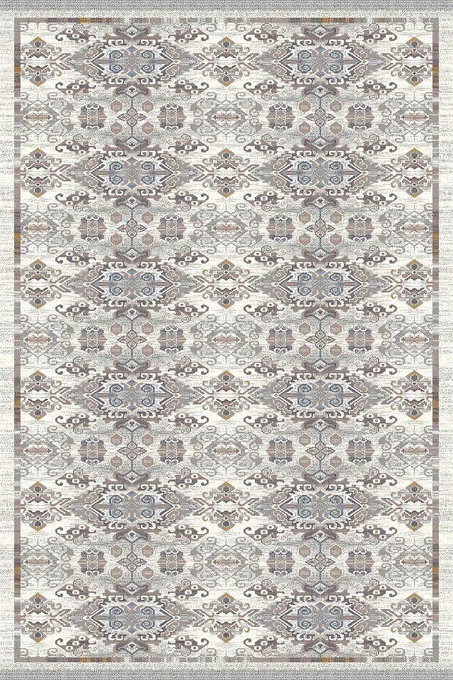 Wilton-teppe - Efez (hvit) (Størrelse: 200 x 280 cm)