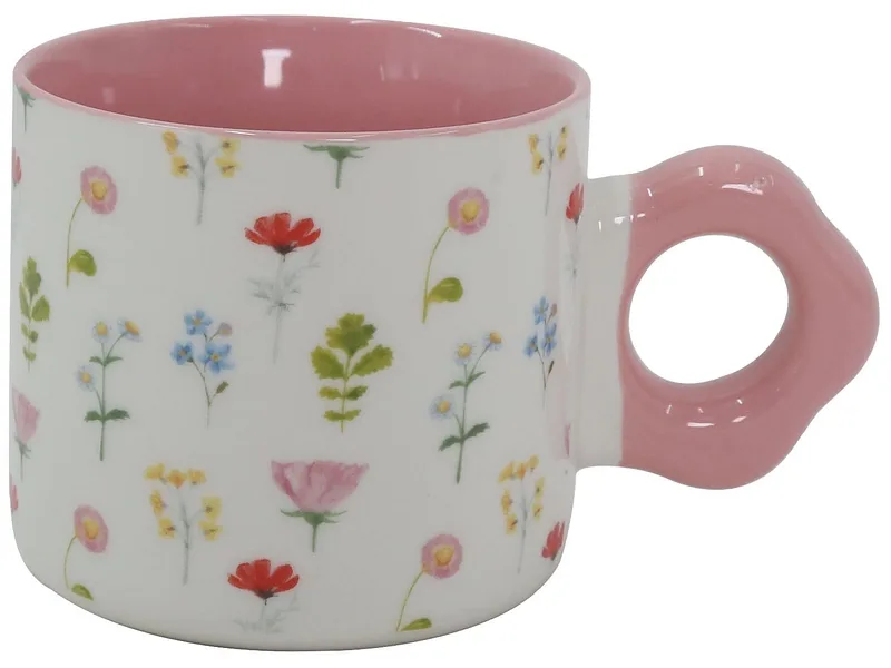 Kaffeebecher LIA 32cl porzellan rosa 1 Stück
