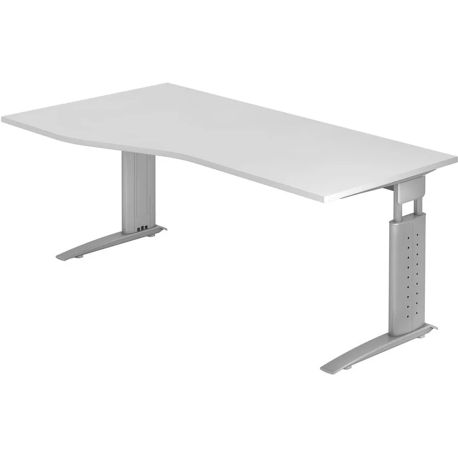 Schreibtisch Office weiss Holzwerkstoff B 180 T 100 cm