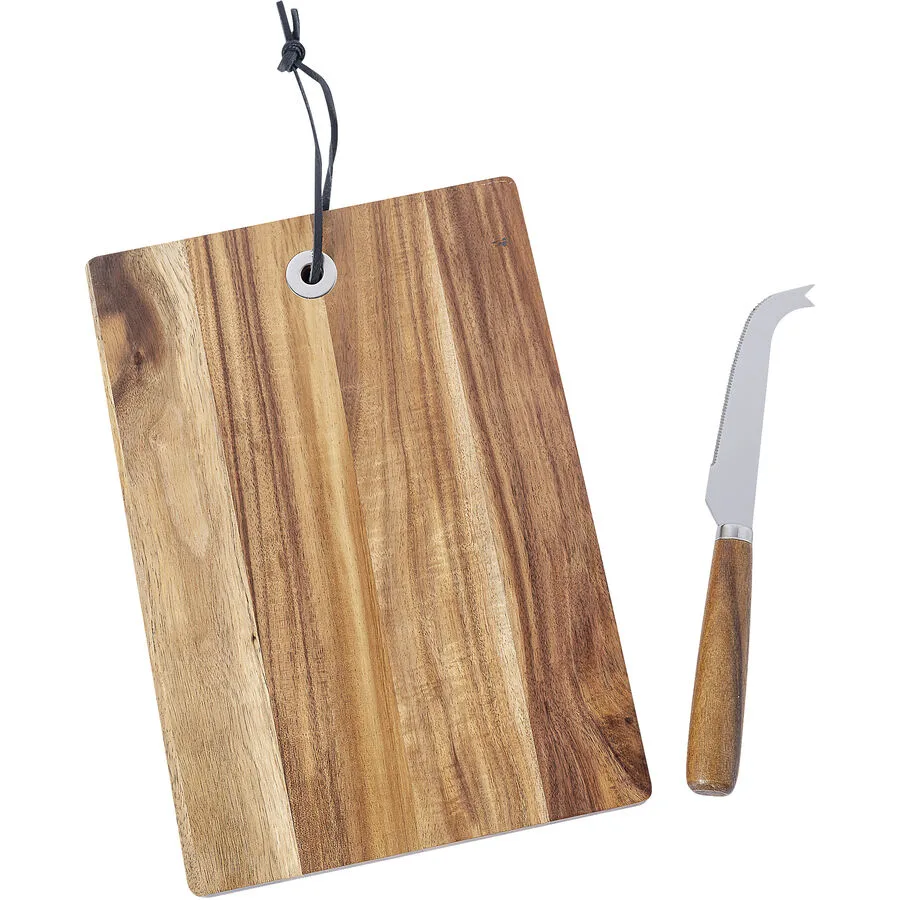 Küchenhelfer-Set Leia silber-braun Edelstahl/holz