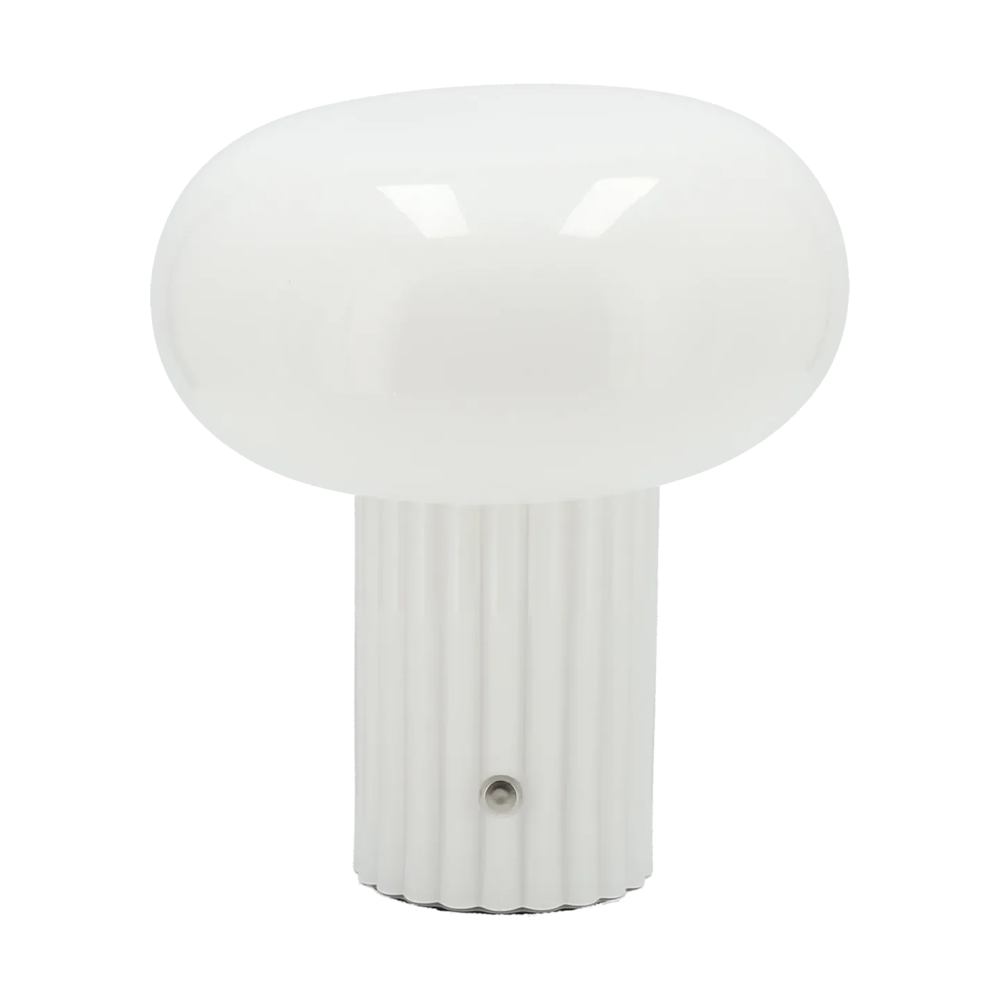 Scandi Living Haven portabel bordslampa 22 cm Vit