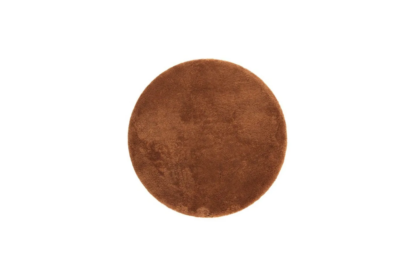 Ryamatta Royal Deluxe Rund - 160x160 cm, Terracotta