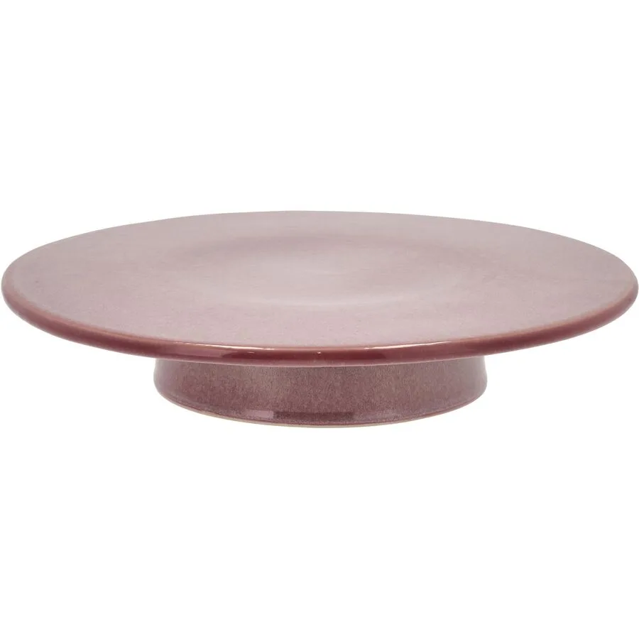 Tortenplatte BITZ Hellpink Steingut B 30 cm