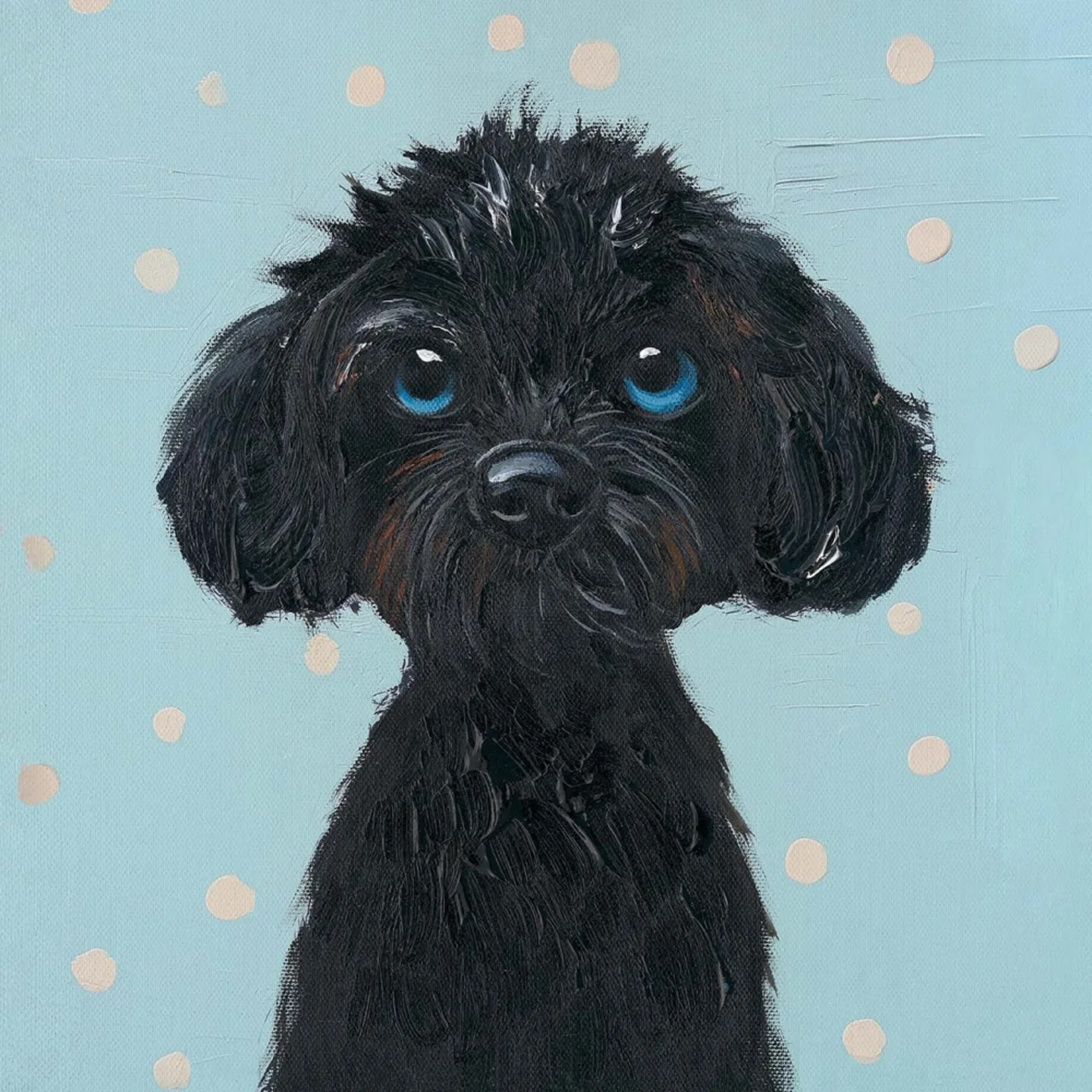 image LAND Bild Black Puppy | Schubiger Möbel