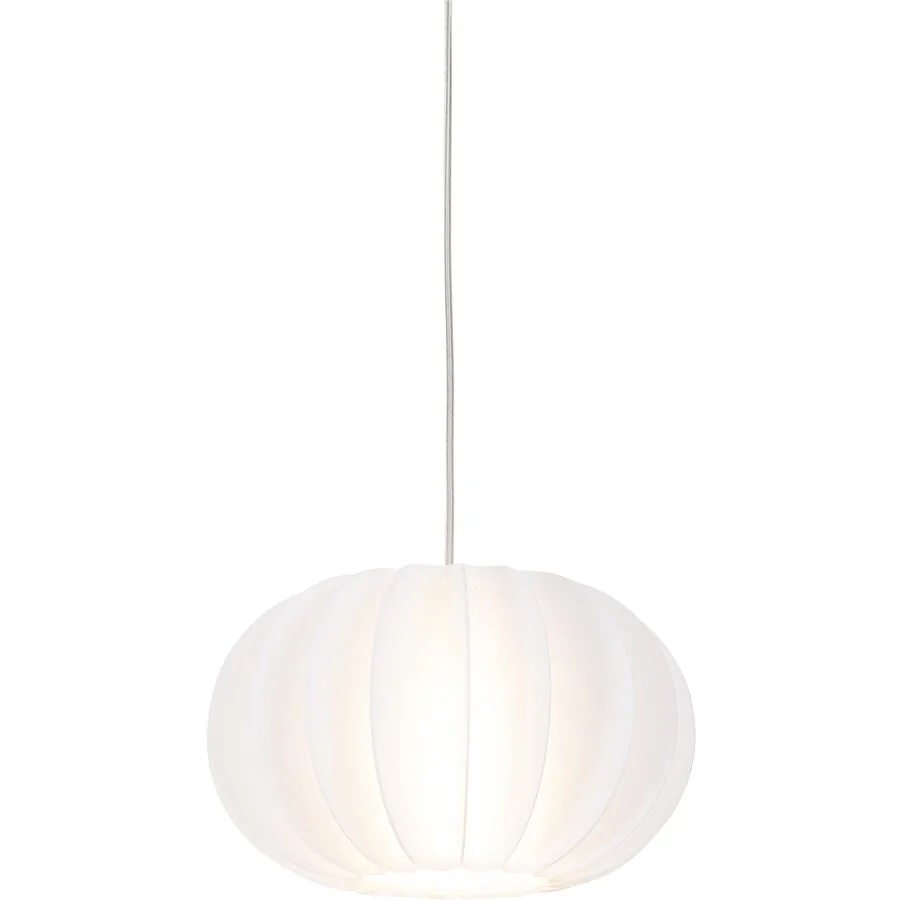 Pendellampe Lizza Weiss Kunststoff 28 cm 18 cm