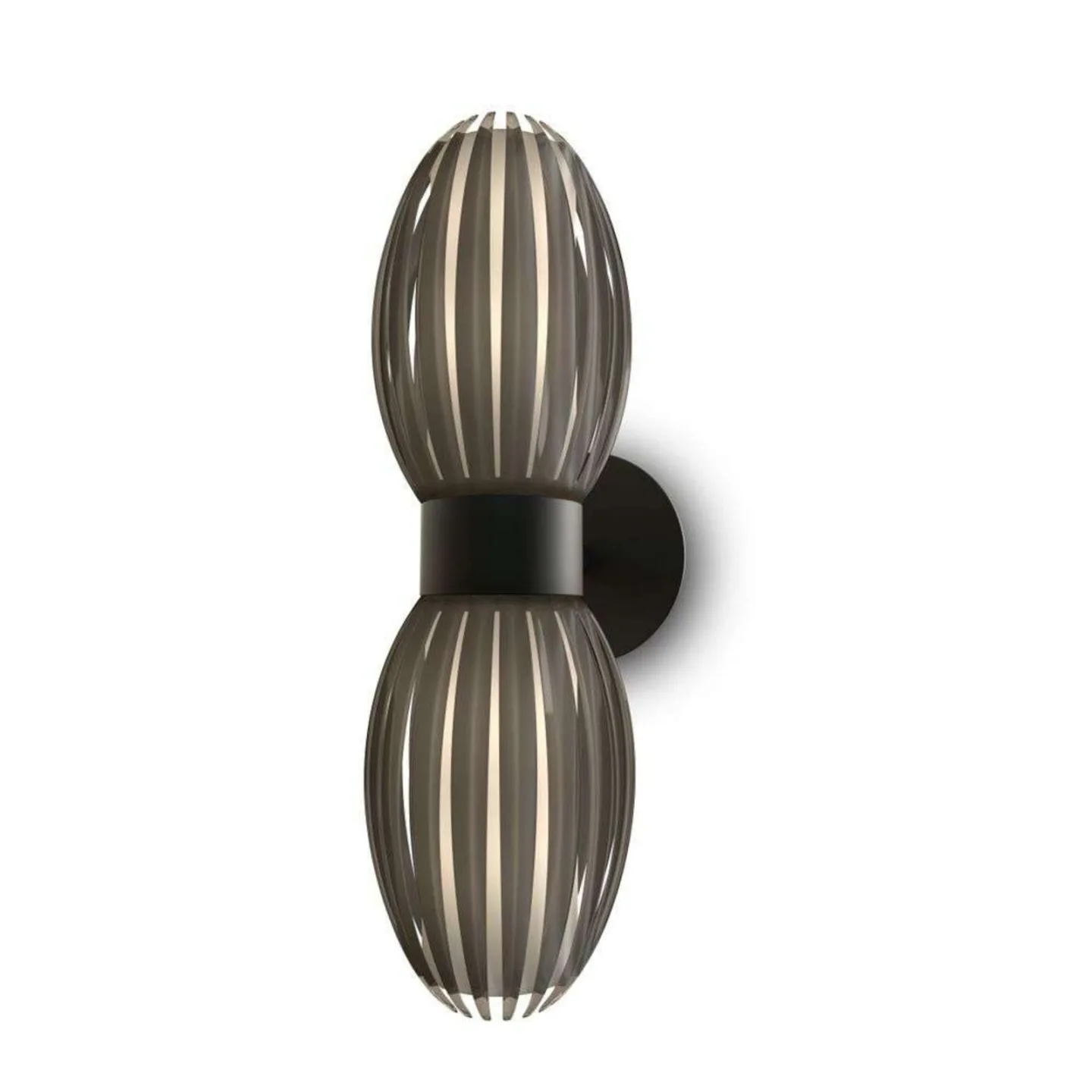 Tentacle Vägglampa Duo Black/Smoke - Herstal - Vardagsrum - Glas