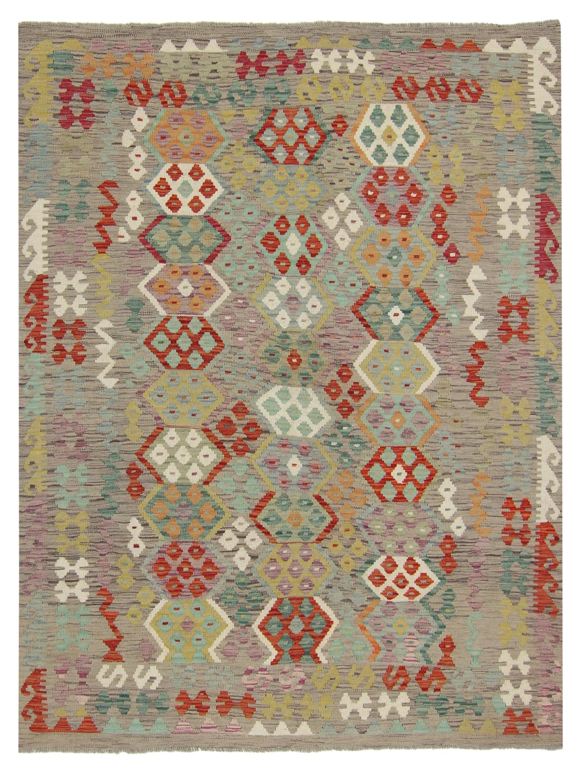 Orientalsk kelimteppe 201 x 155 cm (Størrelse: 201 x 155 cm)