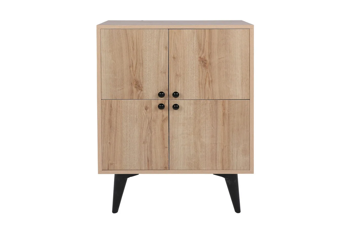 Harbiyes Sidobord 70 cm - Natur/Svart