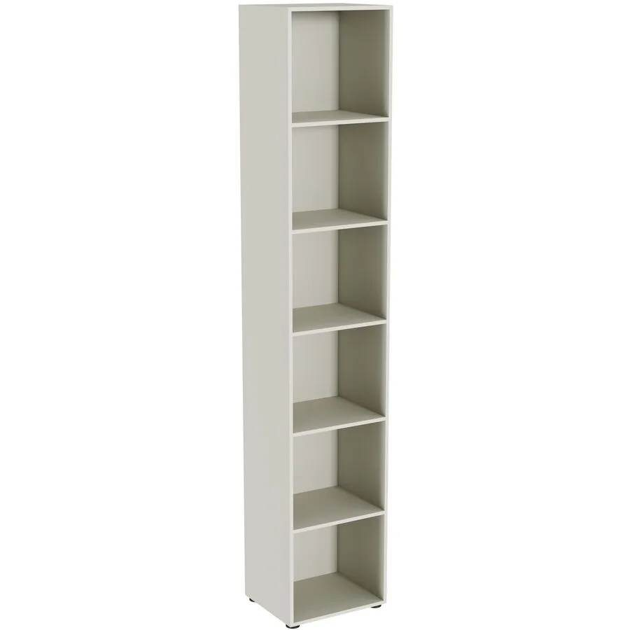 Regal Window Beige/Grau Holzwerkstoff 41 cm 214 cm - Farbe: greige - Möbel Konfigurator: Traummöbel individuell zusammenstellen