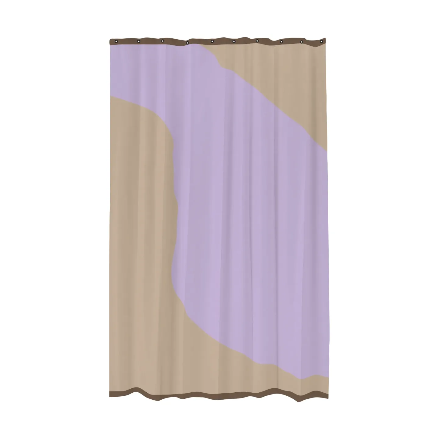 Mette Ditmer Nova Arte Duschvorhang 150x200cm Sand-lilac