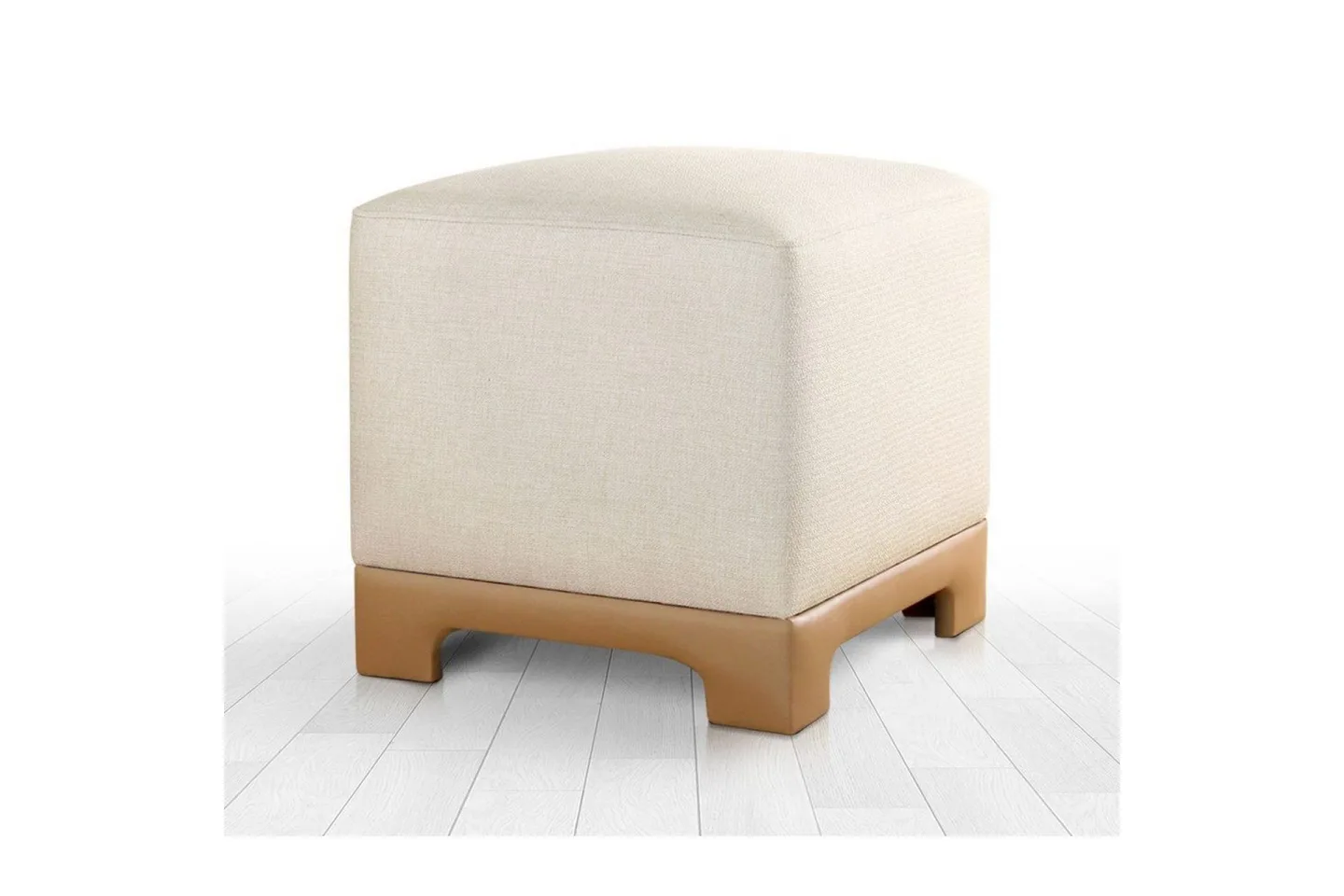 Puff Belarville Grädde / Beige - Grädde / Beige