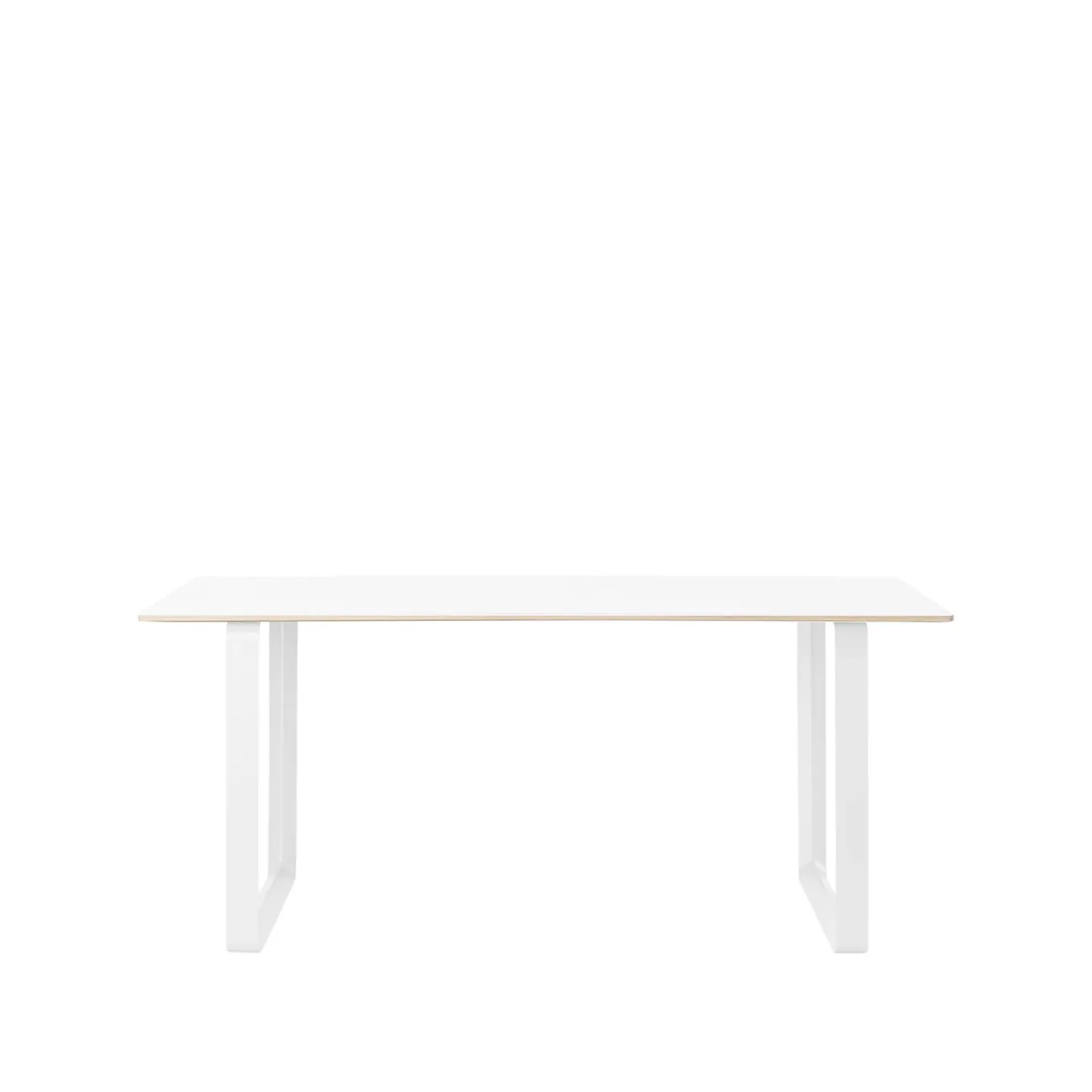Muuto 70/70 Esstisch 170 x 85cm White laminate-Plywood-White